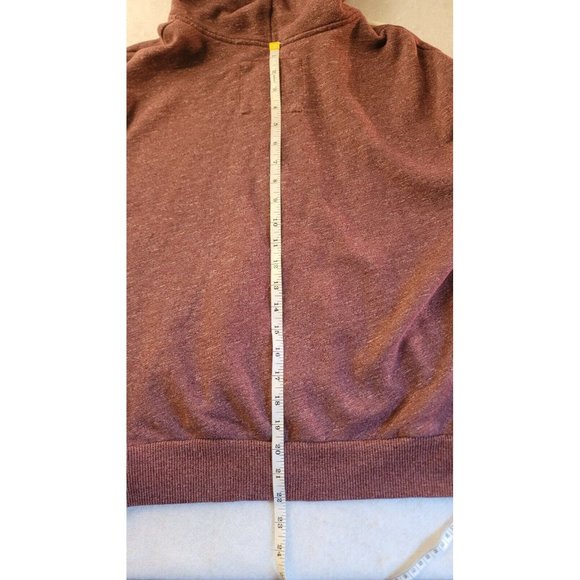Abercrombie & Fitch Womens Purple Full Zip Hoodie With Pockets Sz LG Longsleeve - Picture 5 of 8